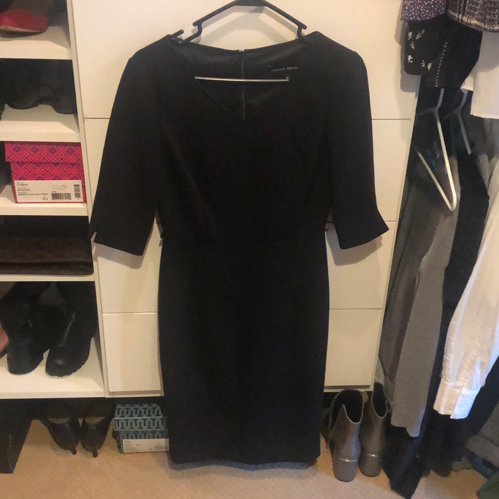 Black office dress